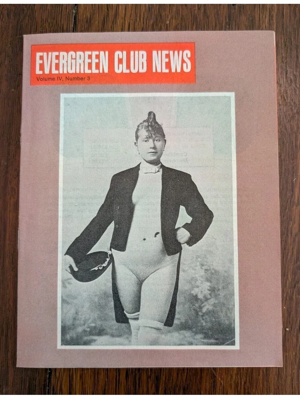 NOS 1969 Evergreen Club News Vol IV No 5 Grove Press Erotic Art Pristine Deadsto